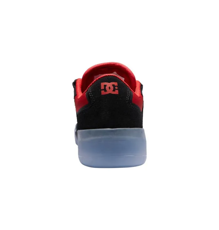 Men DC Shoes Skate DC Metric Skate Shoes Blackred