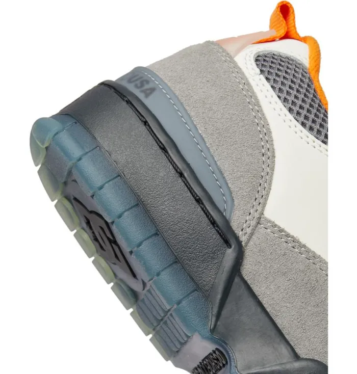 Men DC Shoes Skate JS 1 Shanahan Pro Skate Shoes Greyblackorange