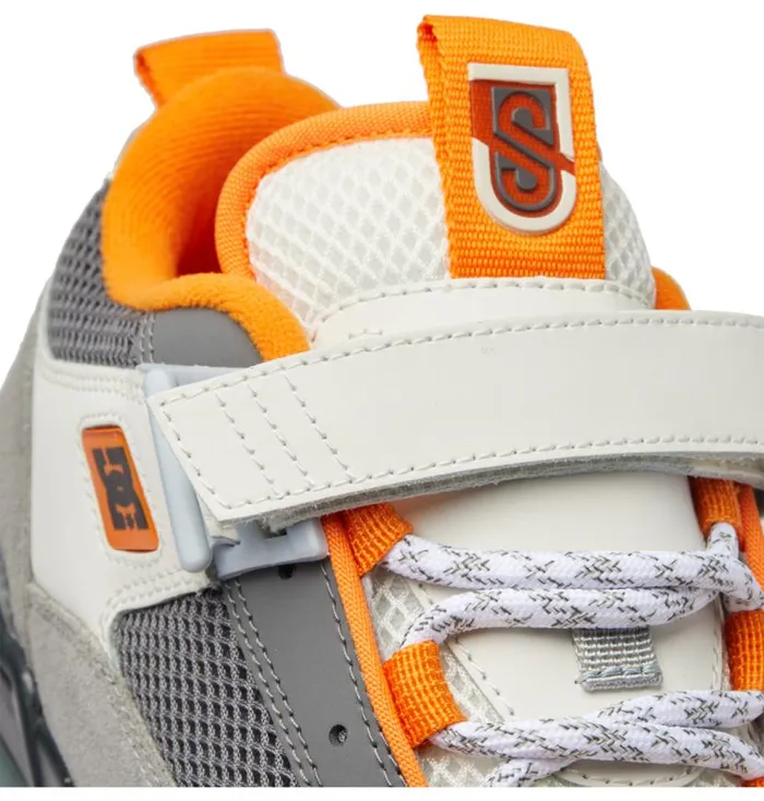 Men DC Shoes Skate JS 1 Shanahan Pro Skate Shoes Greyblackorange