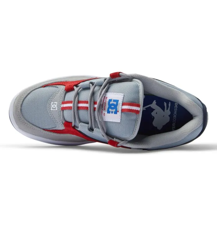 Men DC Shoes Skate Kalynx Zero S Skate Shoes Greyred