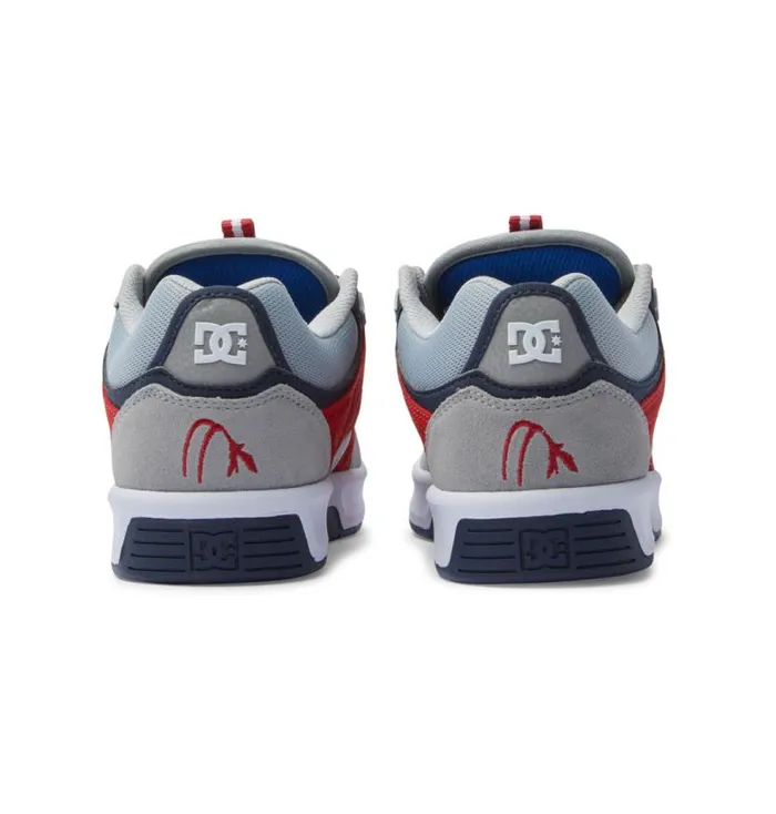 Men DC Shoes Skate Kalynx Zero S Skate Shoes Greyred