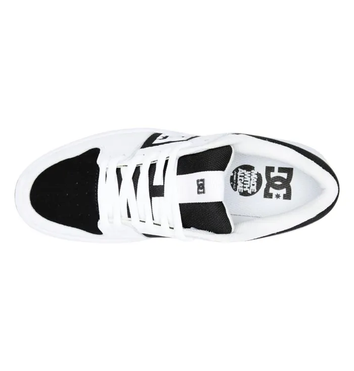 Men DC Shoes Skate Lynx Zero Shoes Whiteblackwhite