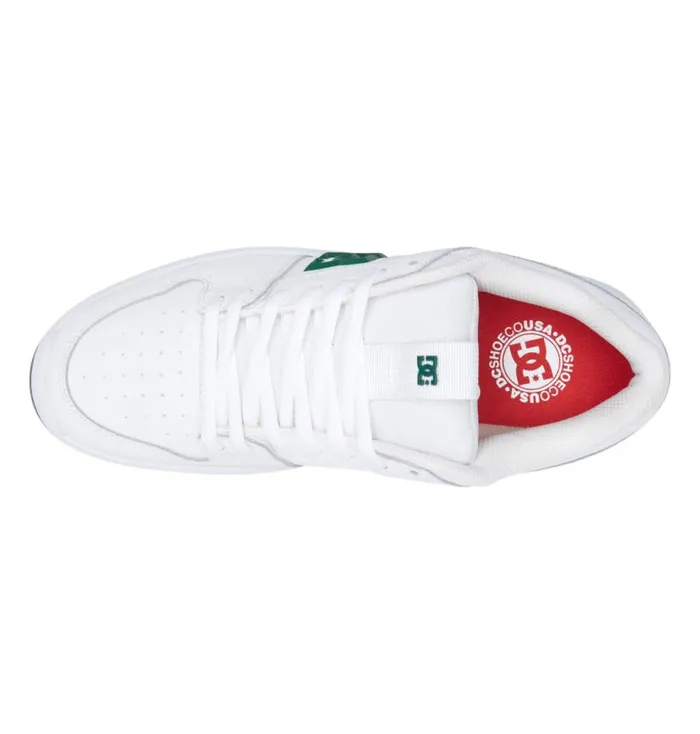 Men DC Shoes Skate Lynx Zero Skate Shoes Whitegreen