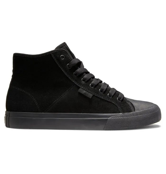 Men DC Shoes Skate Manual Hi RT High Top Skate Shoes Blackbattleshipblack