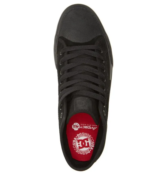 Men DC Shoes Skate Manual Hi RT High Top Skate Shoes Blackbattleshipblack