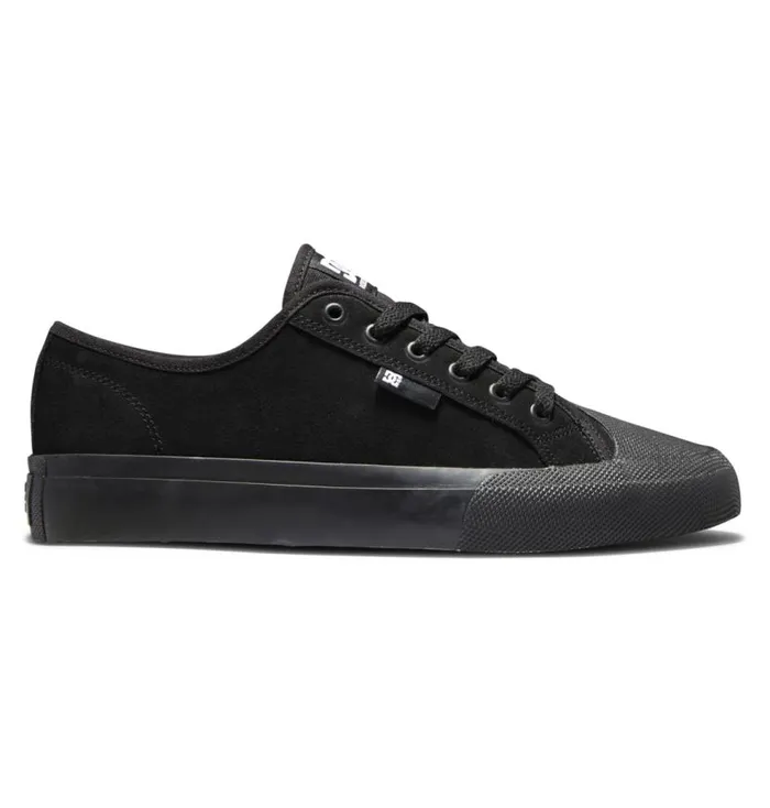 Men DC Shoes Skate Manual RT S Skate Shoes Black