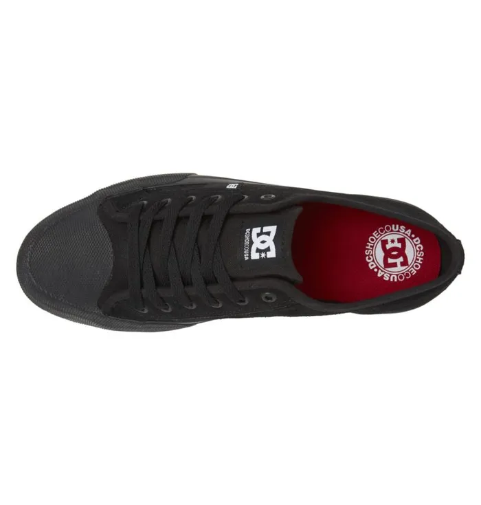 Men DC Shoes Skate Manual RT S Skate Shoes Black