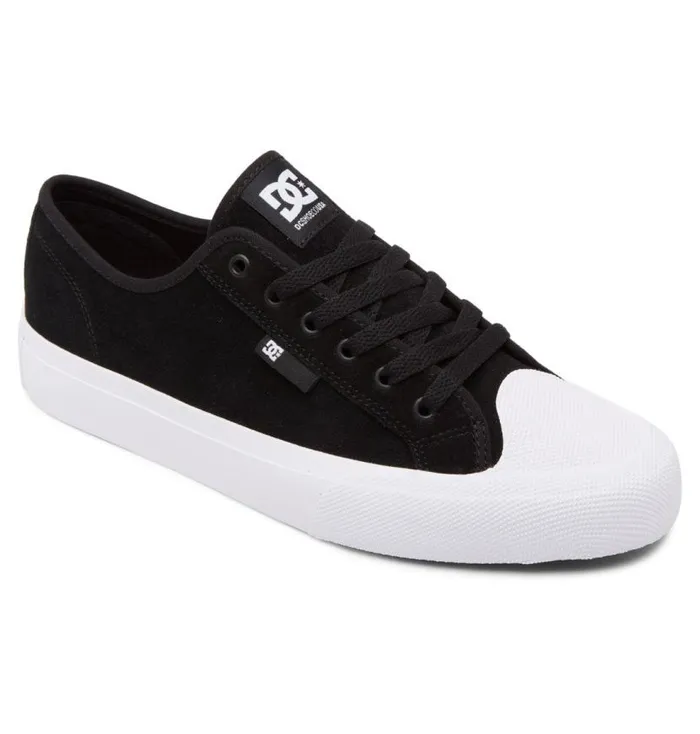 Men DC Shoes Skate Manual RT S Skate Shoes Blackwhite