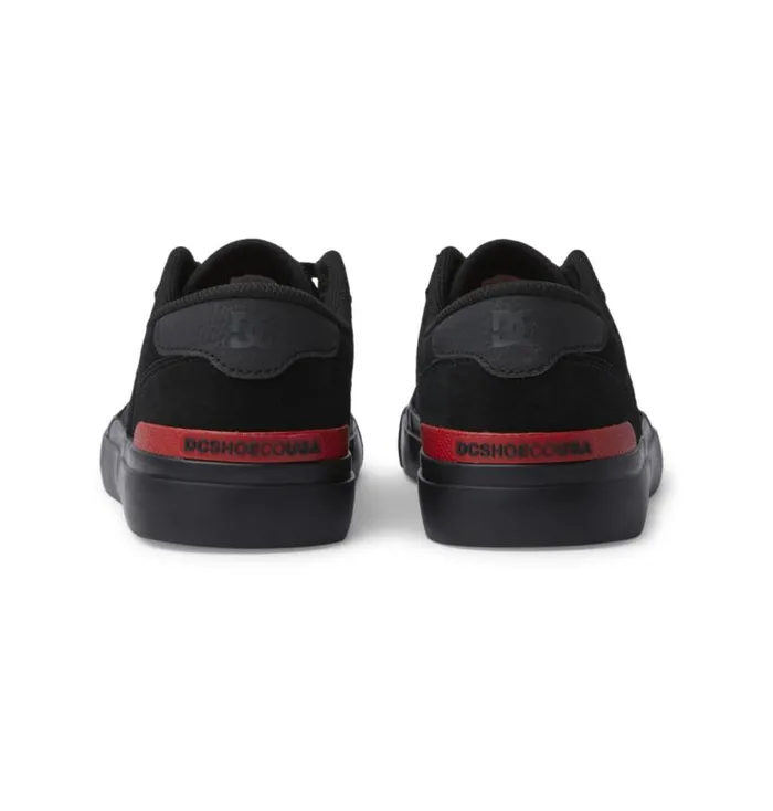 Men DC Shoes Skate Teknic S Skate Shoes Blackblackred