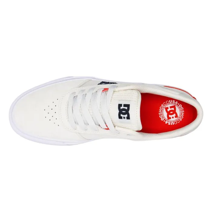 Men DC Shoes Skate Teknic S Skate Shoes Off White