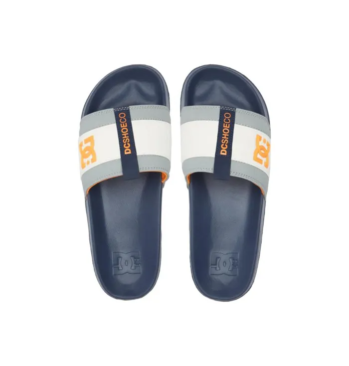 Men DC Shoes Slides Lynx Slides Navygrey