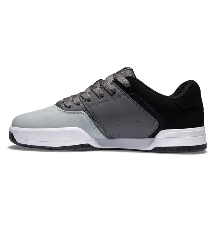 Men DC Shoes Sneakers Central Shoes Blackgreyyellow