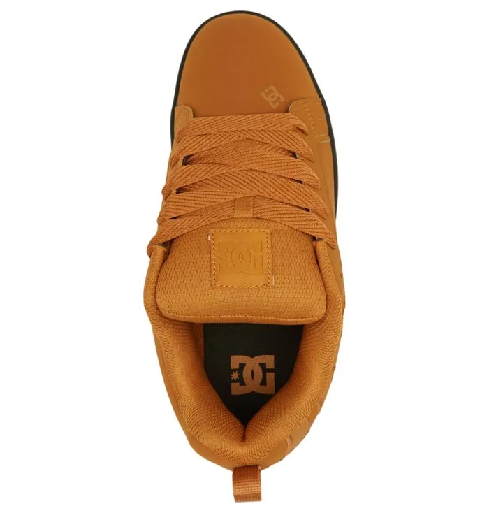 Men DC Shoes Sneakers Court Graffik Shoes Wheat