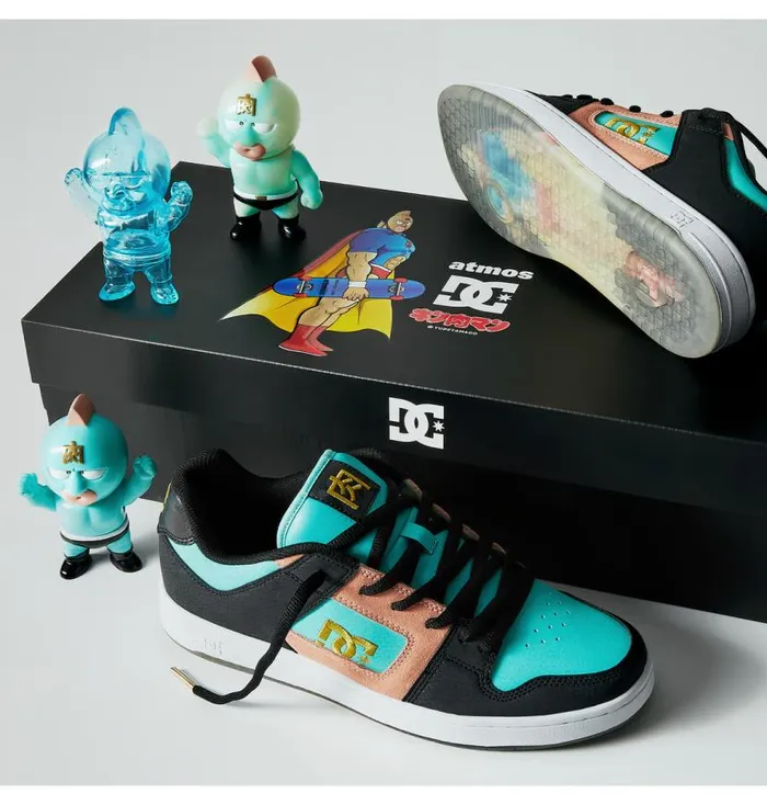 Men DC Shoes Sneakers Manteca 4 Atmos Shoes Blackcrazy Pinkturquoise 1