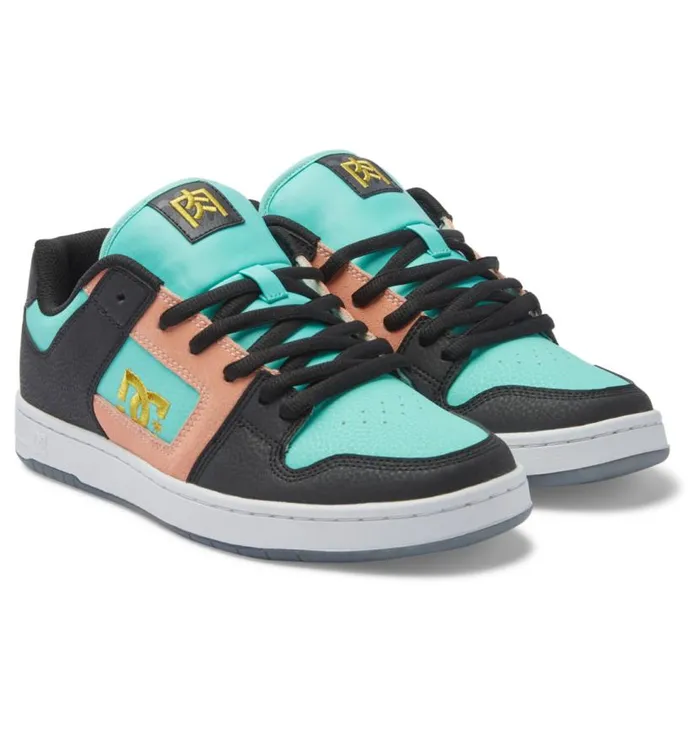 Men DC Shoes Sneakers Manteca 4 Atmos Shoes Blackcrazy Pinkturquoise 1