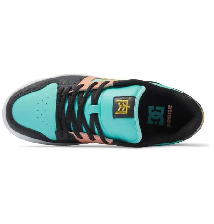 Men DC Shoes Sneakers Manteca 4 Atmos Shoes Blackcrazy Pinkturquoise 1