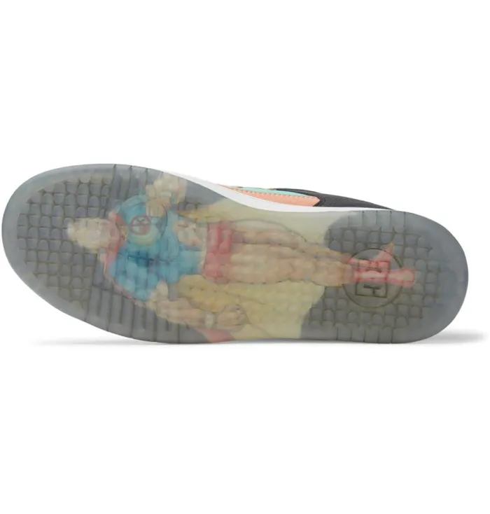 Men DC Shoes Sneakers Manteca 4 Atmos Shoes Blackcrazy Pinkturquoise 1