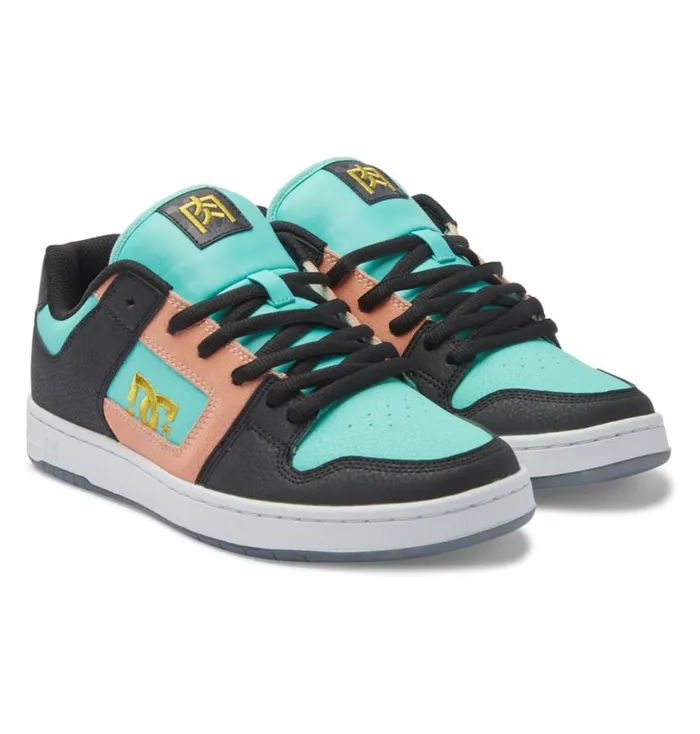 Men DC Shoes Sneakers Manteca 4 Atmos Shoes Blackcrazy Pinkturquoise 3