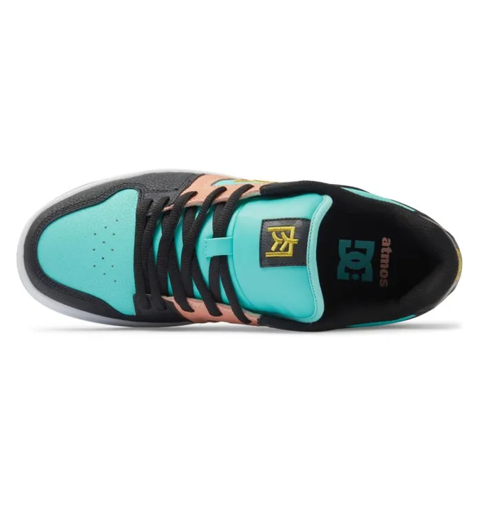 Men DC Shoes Sneakers Manteca 4 Atmos Shoes Blackcrazy Pinkturquoise 3