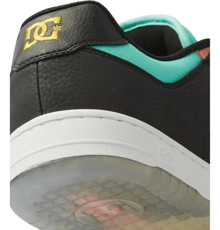 Men DC Shoes Sneakers Manteca 4 Atmos Shoes Blackcrazy Pinkturquoise 3