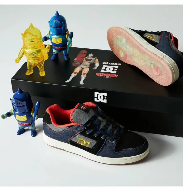 Men DC Shoes Sneakers Manteca 4 Atmos Shoes Dark Denim 3