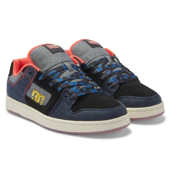 Men DC Shoes Sneakers Manteca 4 Atmos Shoes Dark Denim 3
