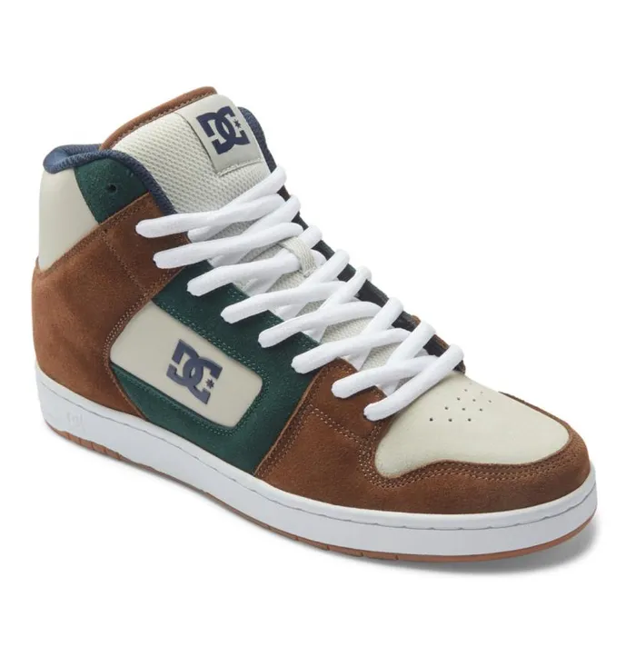 Men DC Shoes Sneakers Manteca 4 Hi S HighTop Shoes Brownbrowngreen
