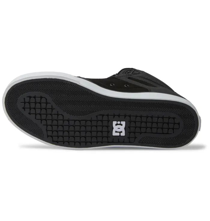 Men DC Shoes Sneakers Pure HighTop Shoes Blackblackwhite