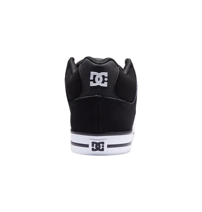 Men DC Shoes Sneakers Pure MID MidTop Shoes Blackwhite