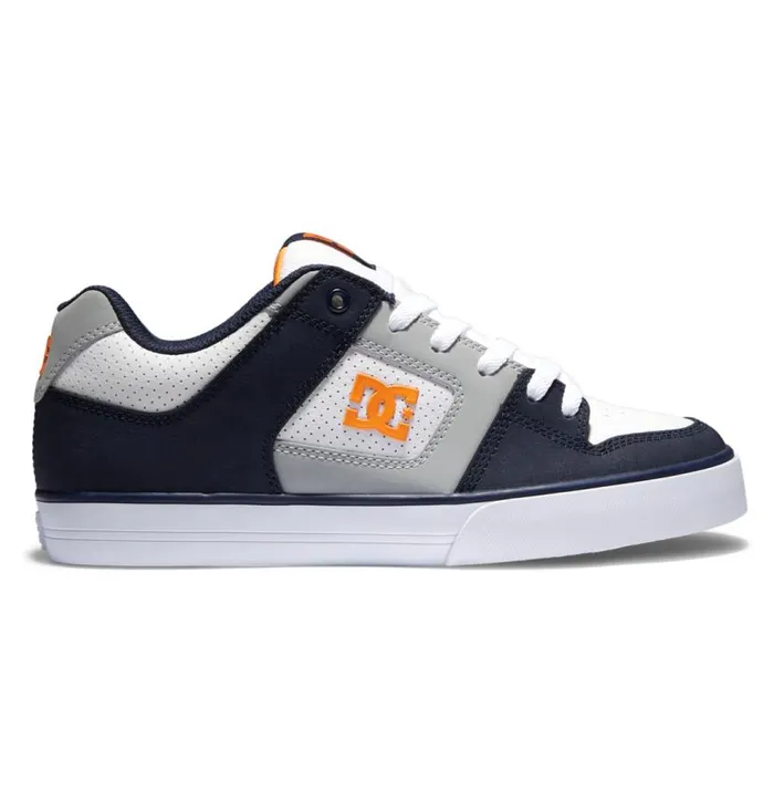 Men DC Shoes Sneakers Pure Shoes Whitegreyblue
