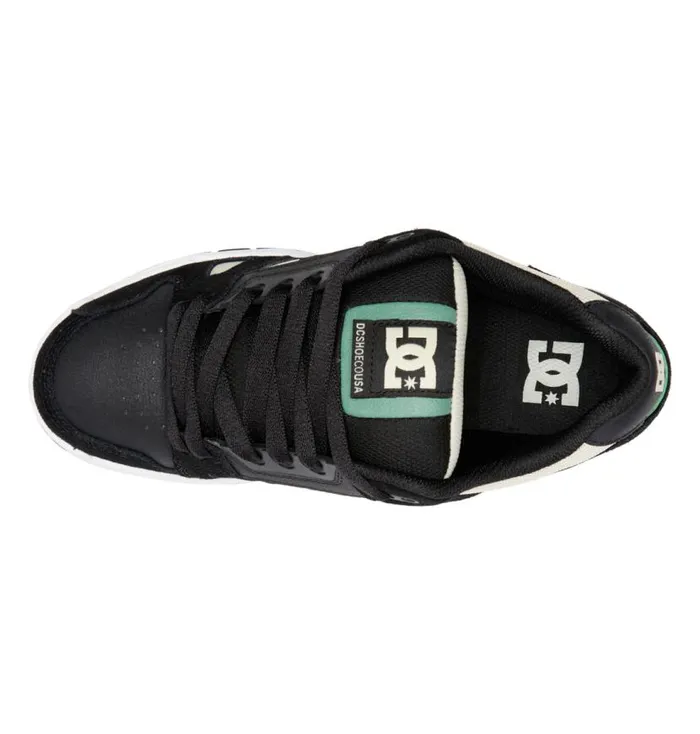 Men DC Shoes Sneakers Stag Shoes Tangreen