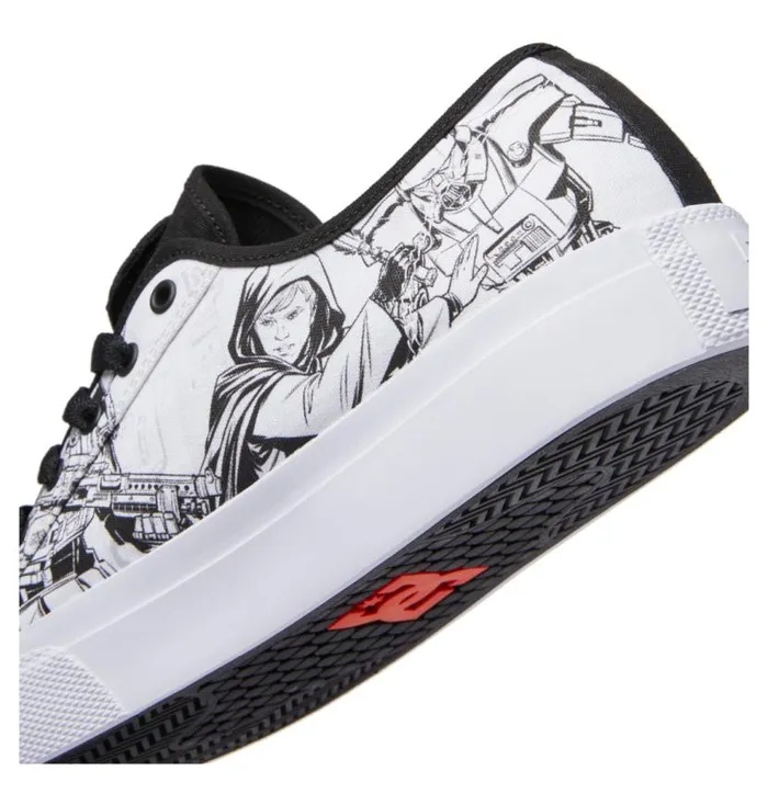Men DC Shoes Sneakers Star Wars DC Manual Shoe Whiteblack