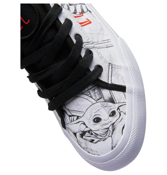 Men DC Shoes Sneakers Star Wars DC Manual Shoe Whiteblack