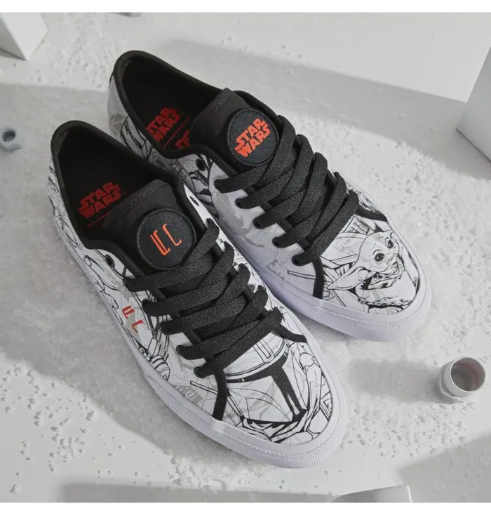 Men DC Shoes Sneakers Star Wars DC Manual Shoe Whiteblack