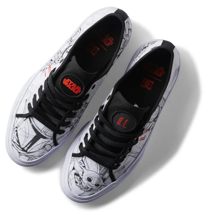 Men DC Shoes Sneakers Star Wars DC Manual Shoe Whiteblack