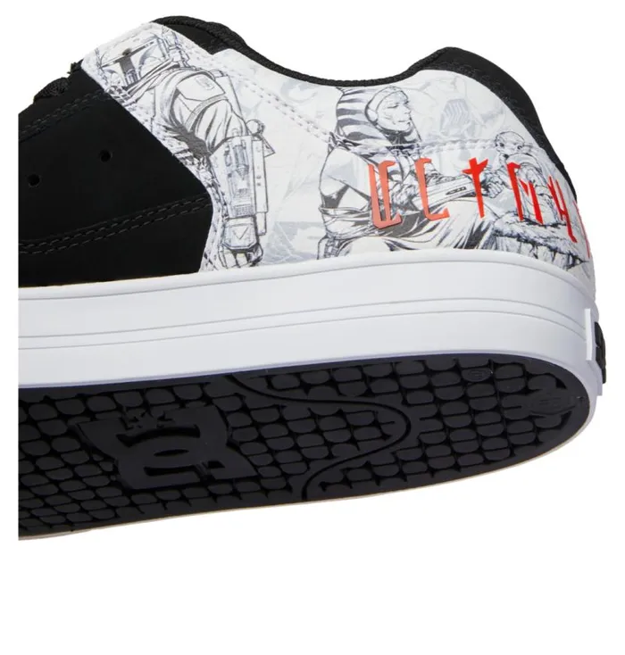Men DC Shoes Sneakers Star Wars DC Pure Shoe Blackwhitegrey