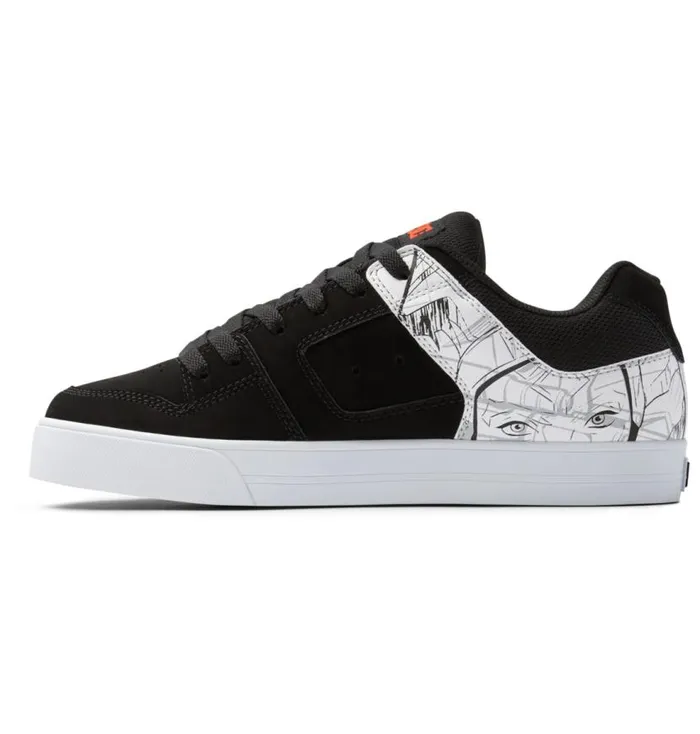 Men DC Shoes Sneakers Star Wars DC Pure Shoe Blackwhitegrey