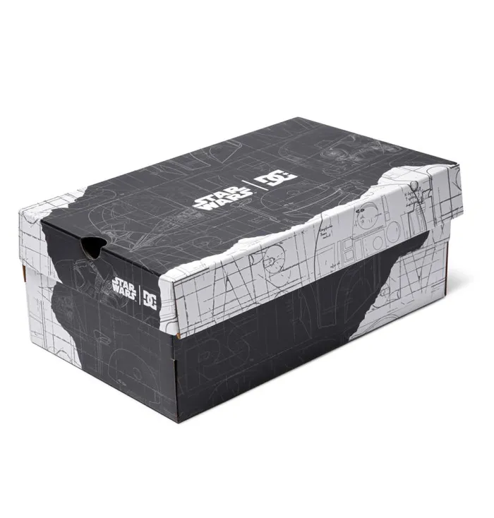 Men DC Shoes Sneakers Star Wars DC Shoes Kalis MID Grey
