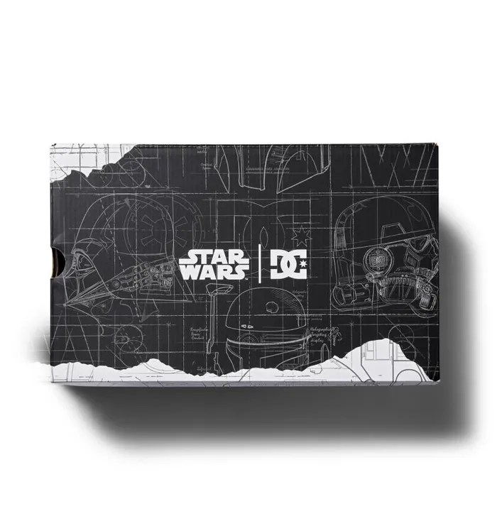 Men DC Shoes Sneakers Star Wars DC Shoes Kalis MID Grey