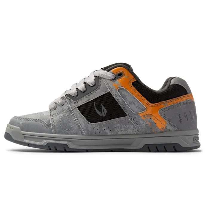 Men DC Shoes Sneakers Star Wars DC Stag Shoes Greygreyblack