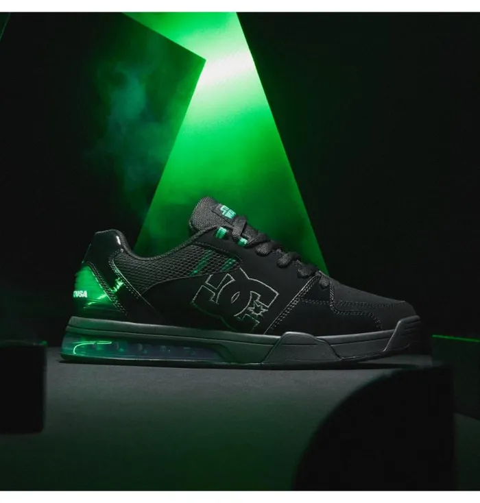 Men DC Shoes Sneakers Star Wars DC Versatile Shoe Blackgreen