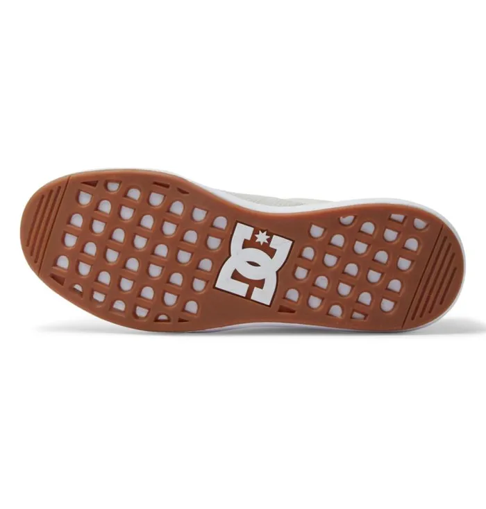 Men DC Shoes Sneakers Transit Shoes Chestnutoff White