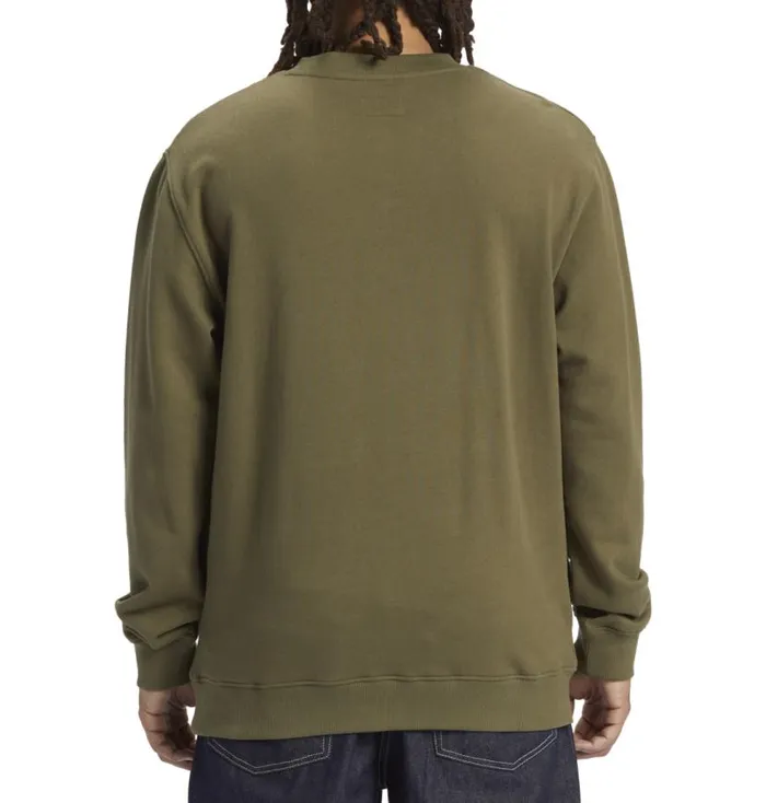 Men DC Shoes Sweatshirts and Hoodies Star Wars DC Grogu Sweatshirt Ivy Green