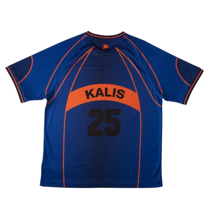 Men DC Shoes TShirts DC Supertour Soccer Jersey Nautical Blue