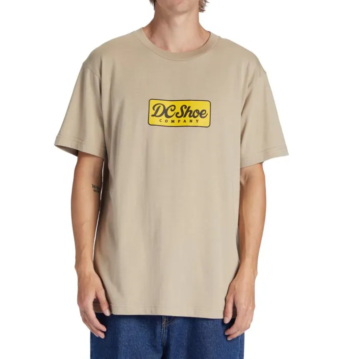Men DC Shoes TShirts Happy Hour TShirt Plaza Taupe