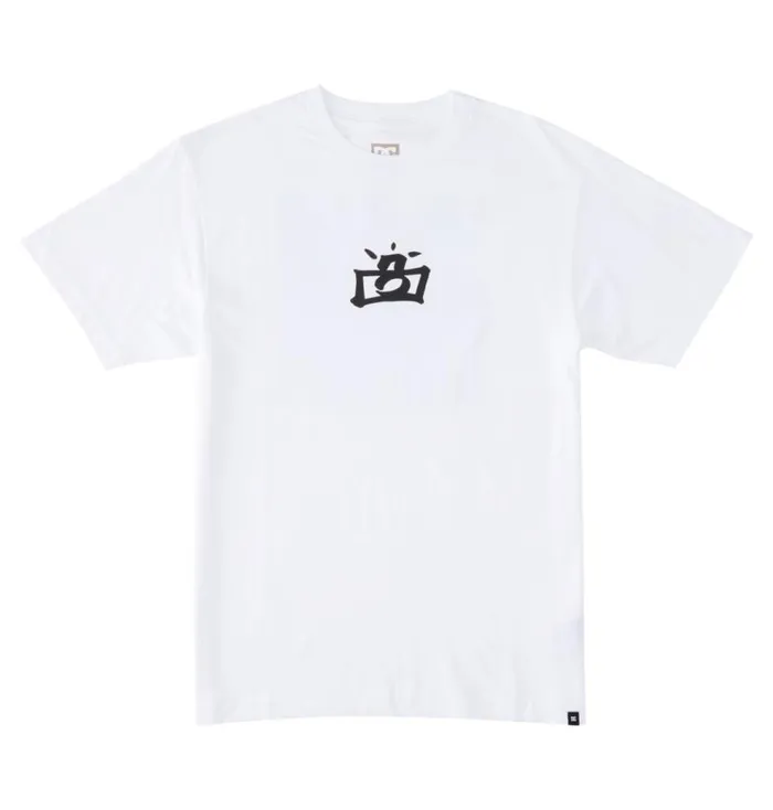 Men DC Shoes TShirts Heikkila Sw 360 Flip TShirt White