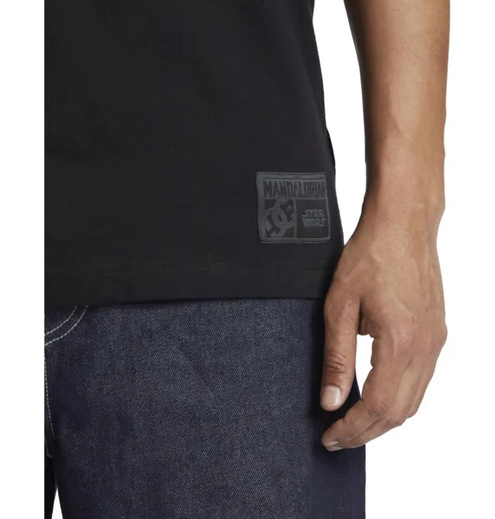 Men DC Shoes TShirts Star Wars DC Ahsoka Tano Glamour Shot TShirt Black