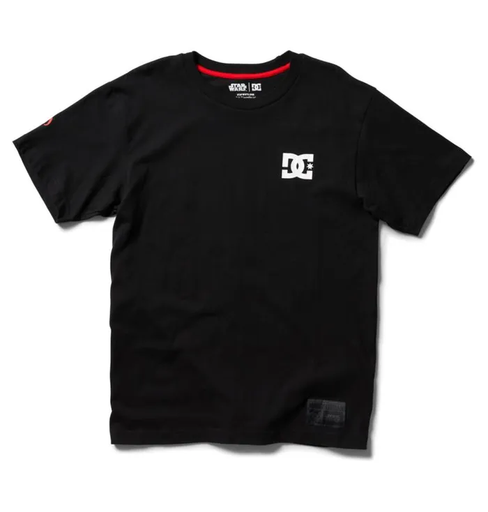 Men DC Shoes TShirts Star Wars DC Luke Glamour Shot TShirt Black