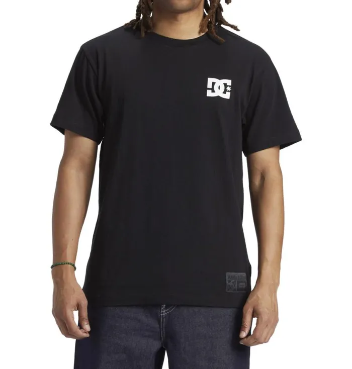 Men DC Shoes TShirts Star Wars DC Luke Glamour Shot TShirt Black