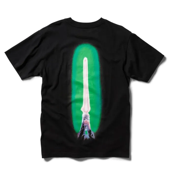 Men DC Shoes TShirts Star Wars DC Luke TShirt Black